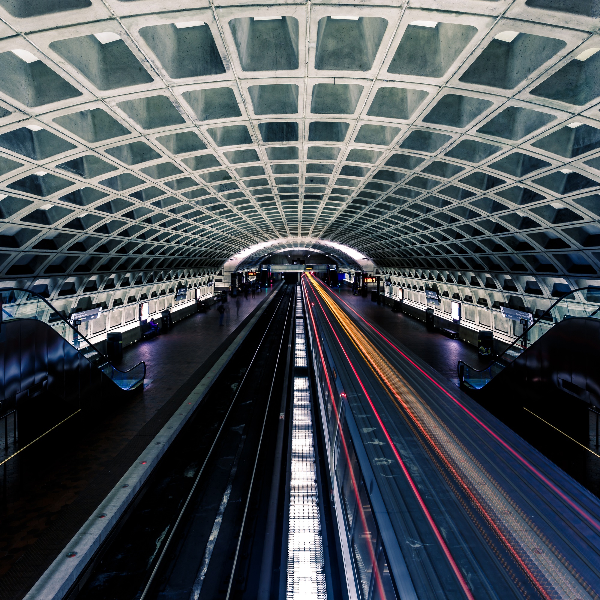 Washington DC Metro Station